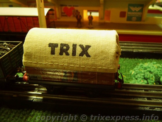 Trix Express, Planwagen mit Eigenwerbung